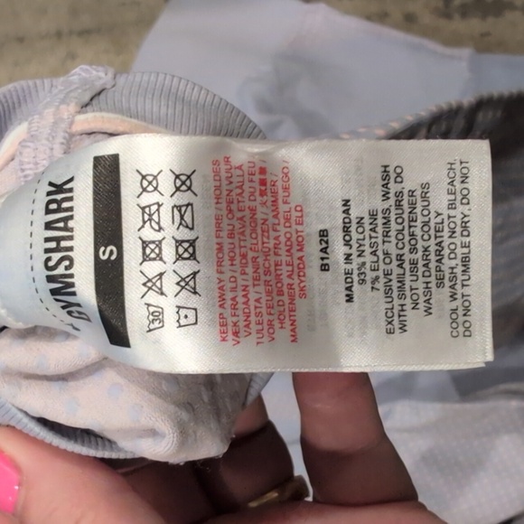 Gymshark Vital Seamless Leggings Moonstone Blue Marl - Picture 5 of 10